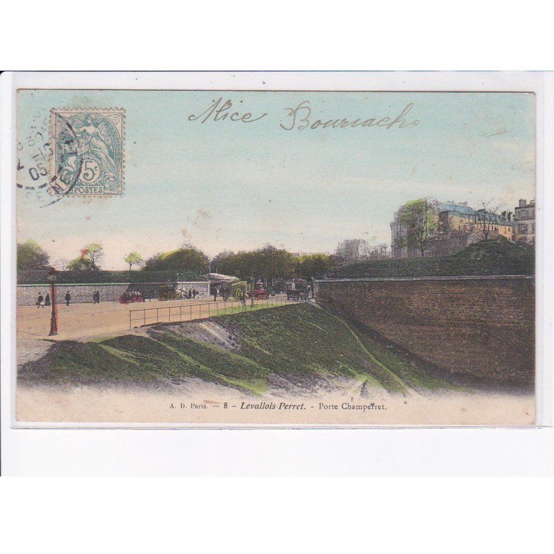 LEVALLOIS-PERRET: porte champerret - très bon état