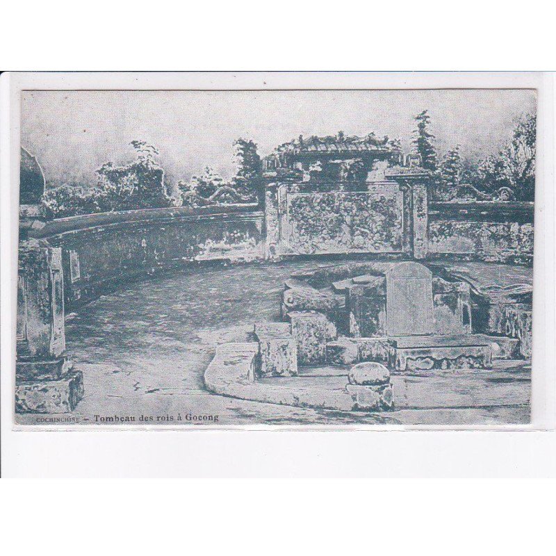 VIETNAM: COCHINCHINE: tombeau des rois à gocong - très bon état