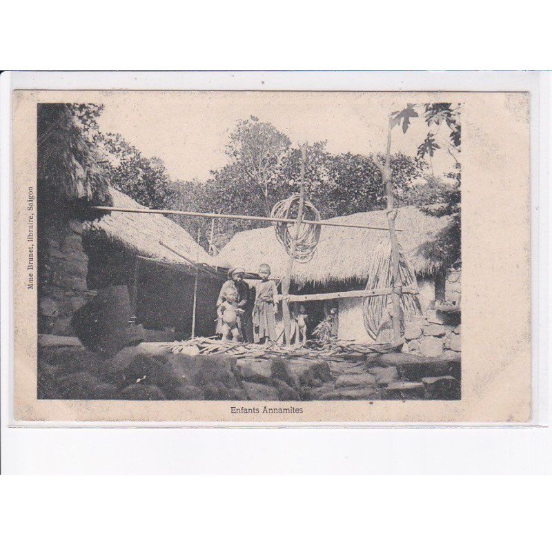 VIETNAM: enfants annamites - très bon état