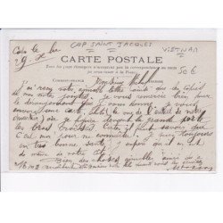 VIETNAM: CAP SAINT-JACQUES: bâtiment, inscription colonial - très bon état