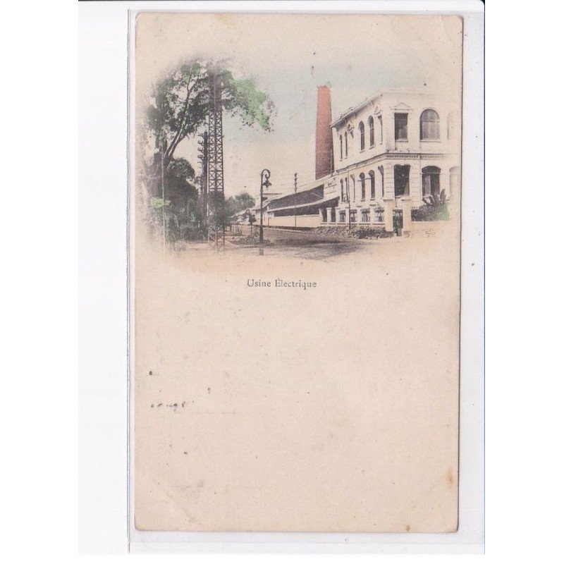 VIETNAM: SAIGON: usine électrique - très bon état