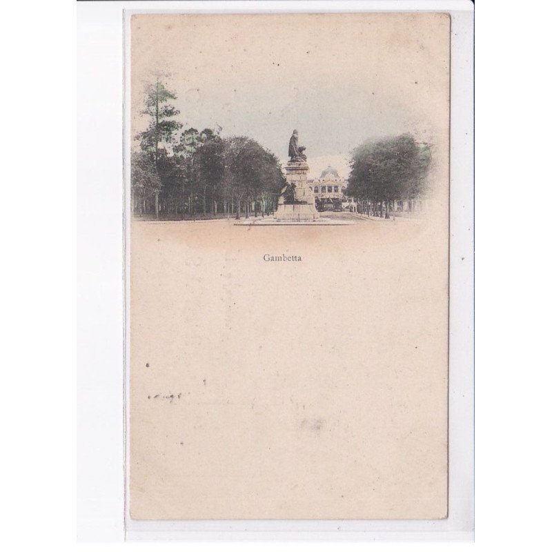 VIETNAM: SAIGON: gambetta - état