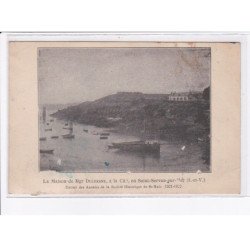 SAINT-SERVAN-sur-MER: la maison de Mgr duchesne à la cité, extrait des annales de la société historique - état