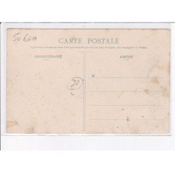 GARGAN: départ d'un train de la gare de l'abbaye - état