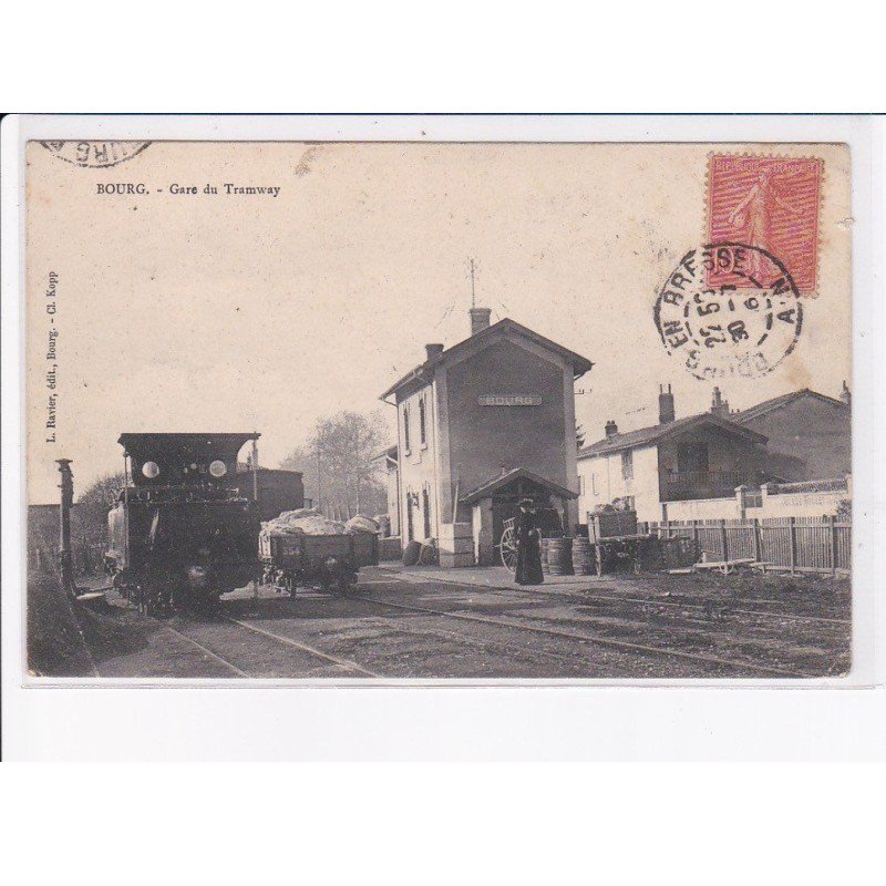 BOURG: gare du tramway - état