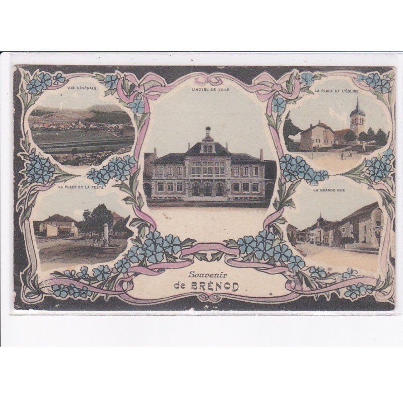 BRENOD: souvenir de brénod - très bon état