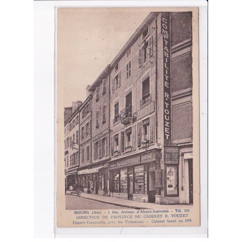 BOURG: direction de provence du cabinet R. touzet - très bon état