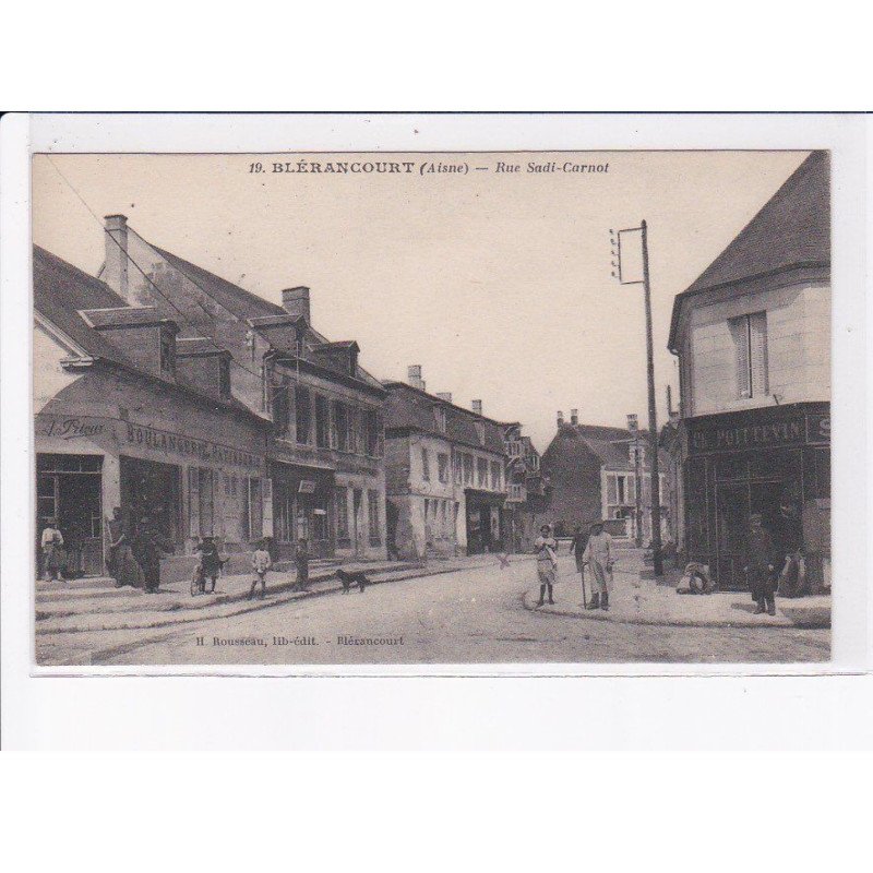 BLERANCOURT: rue sadi-carnot - très bon état