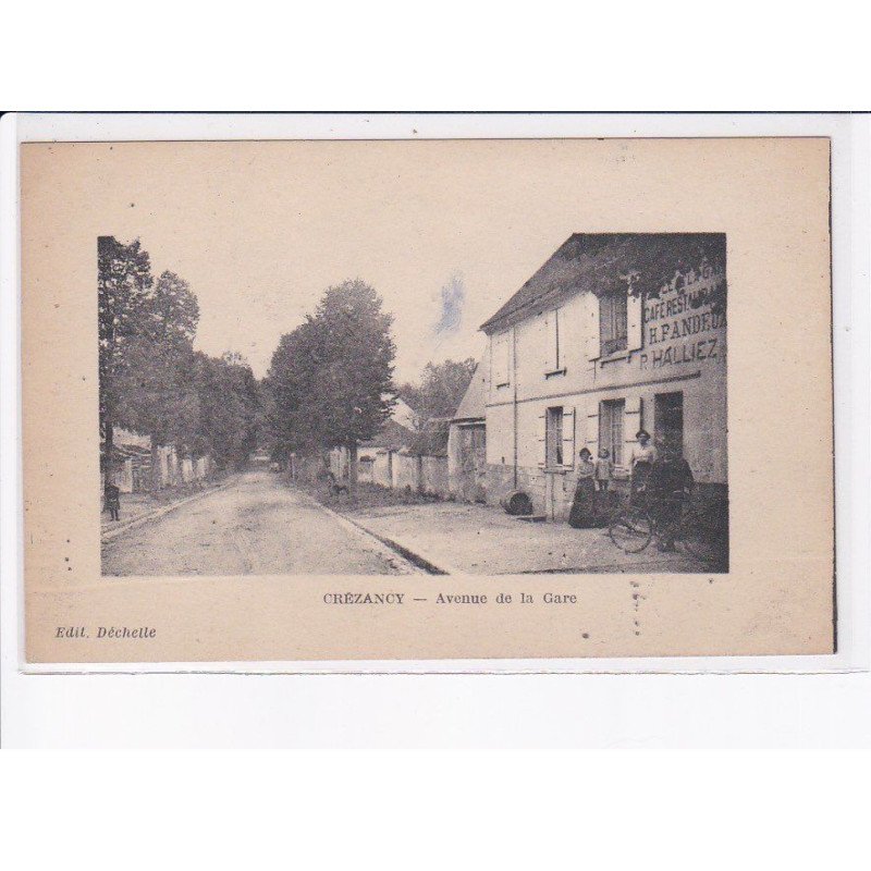 CREZANCY: avnue de la gare - très bon état