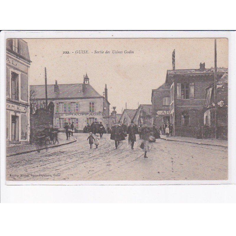 GUISE: sortie des usines godin - très bon état