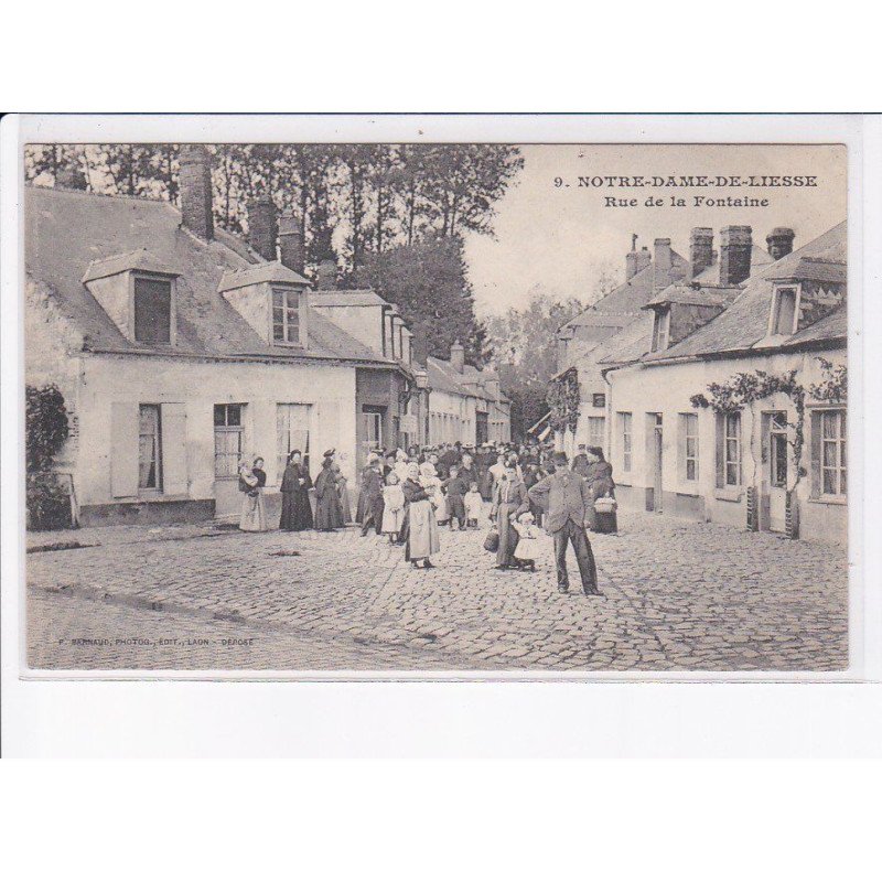 NOTRE-DAME-de-LIESSE: rue de la fontaine - très bon état