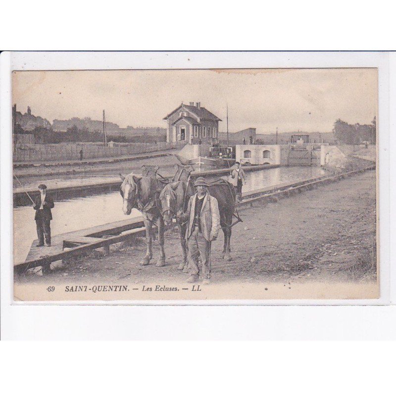 SAINT-QUENTIN: les ecluses - état
