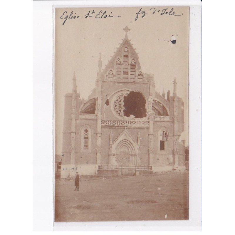 SAINT-QUENTIN: église endomagé - très bon état