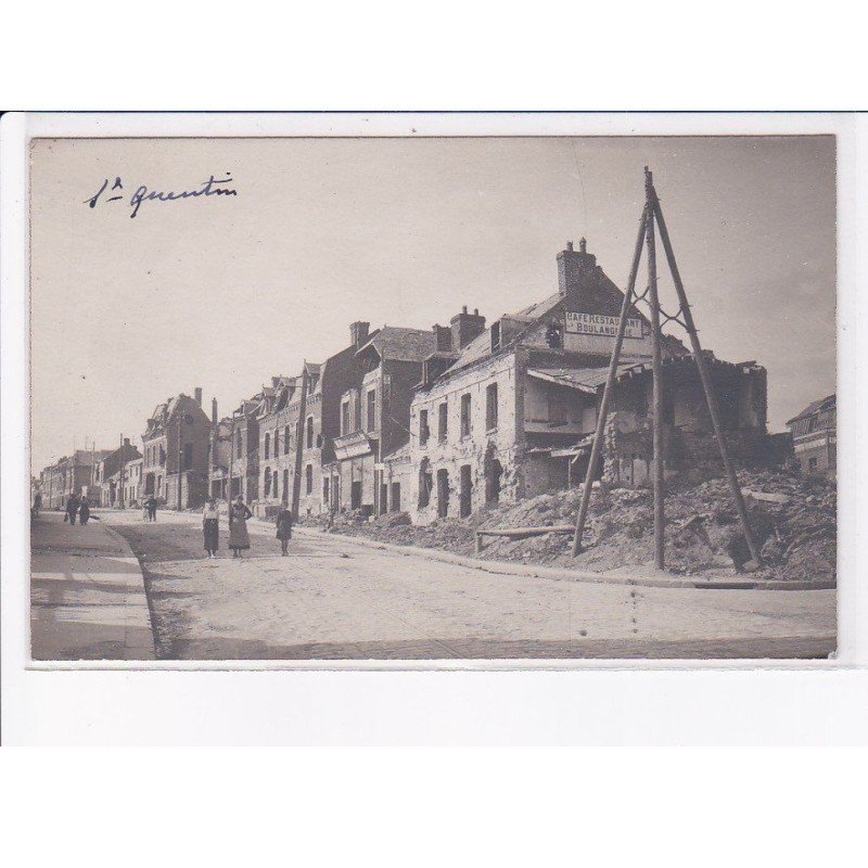 SAINT-QUENTIN: bâtiment détruit - très bon état