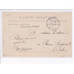 LA FERE: la gare, train - très bon état