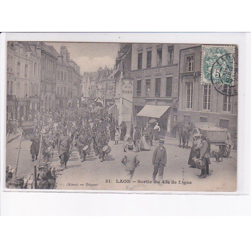 LAON: sortie du 45e de ligne - très bon état