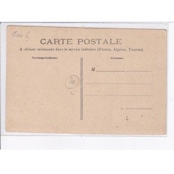 GENOLHAC: l'église et sortie de la messe - très bon état