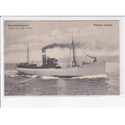 BELGIQUE-FLANDRE OCCIDENTALE: OSTENDE: stoomtrawlvisscherij, pêcheries d'islande - très bon état