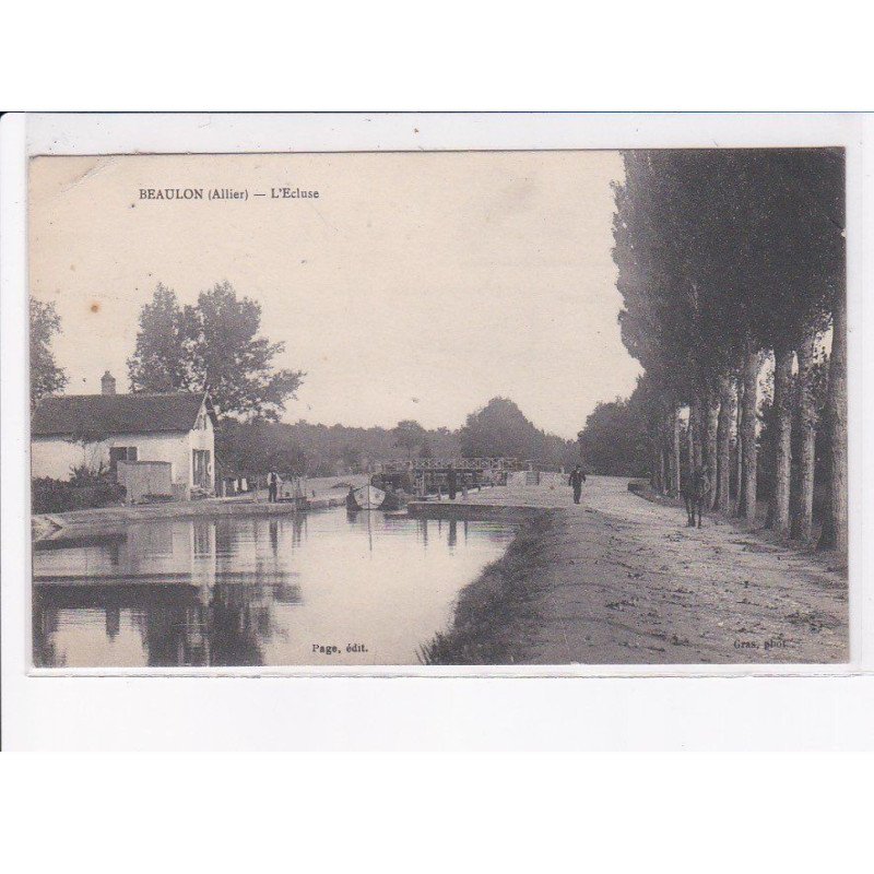 BEAULON: l'écluse - état