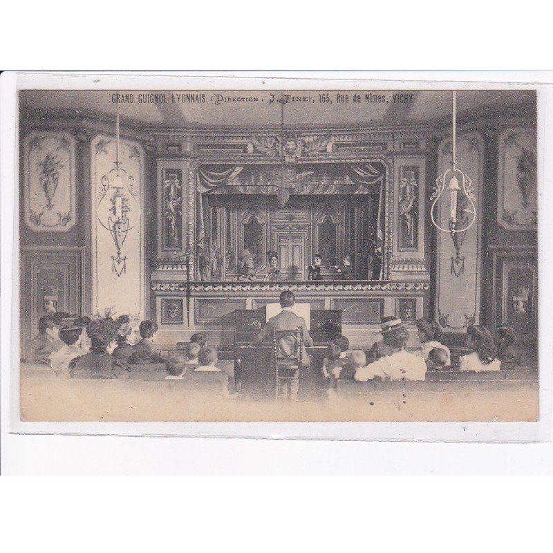 VICHY: grand guignol lyonnais, concert piano - état