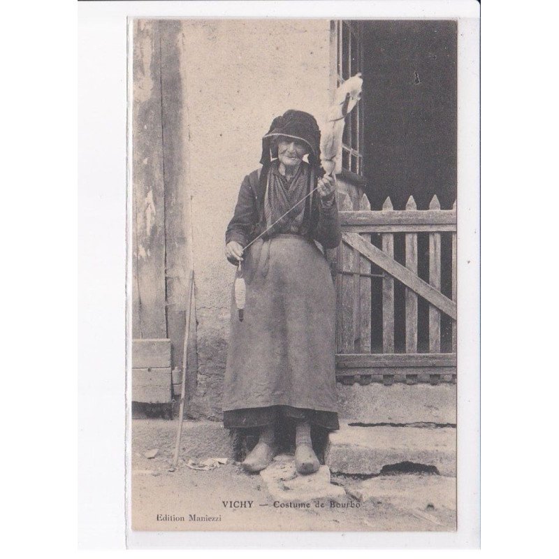 VICHY: costume de bourbo, fileuse - très bon état