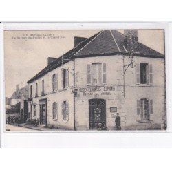 HURIEL: le bureau de postes et la grand'rue - très bon état