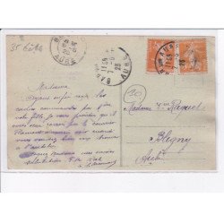 BAR-sur-AUBE: fête du champagne de 1921, le char de voigny - état