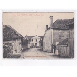 NOGENT-sur-AUBE: rue haute et l'école - très bon état