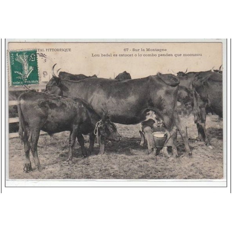 Sur la montagne : lou bedel es estocat o lo combo penden que moouzou - très bon état