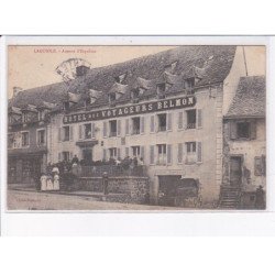 LAGUIOLE: avenue d'espalion, hôtel des voyageurs belmon - état