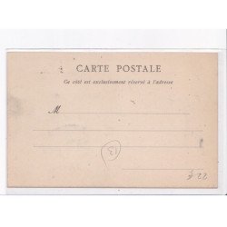 MARSEILLE: perspective de la rue de noailles et de la rue cannebière - très bon état