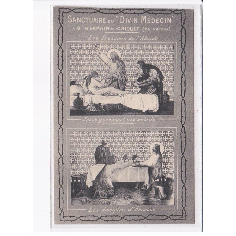 SAINT-GERMAIN-du-CRIOLT: sanctuaire du "divin médecin" - très bon état