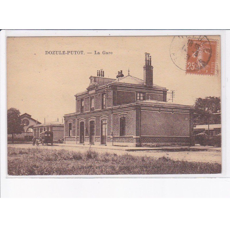 DOZULE-PUTOT: la gare - très bon état
