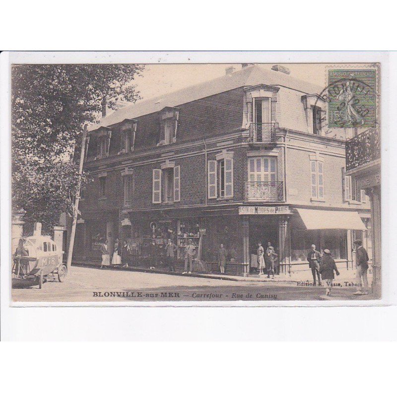 BLONVILLE-sur-MER: carrefour, rue de canisy - très bon état