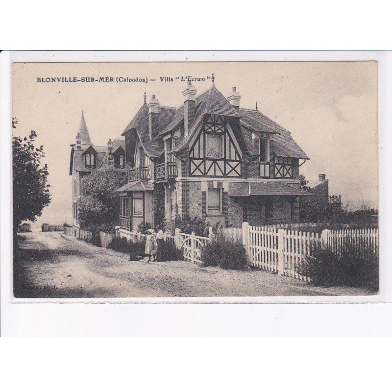 BLONVILLE-sur-MER: villa "l'ecran" - très bon état