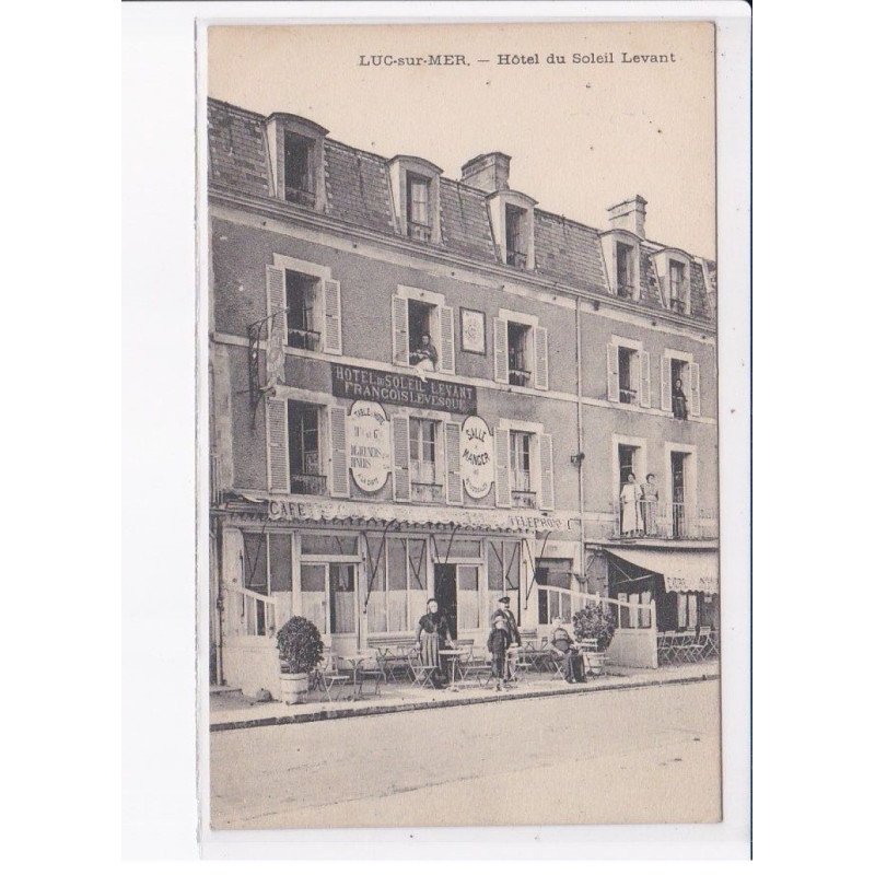LUC-sur-MER: hôtel du soleil levant - très bon état