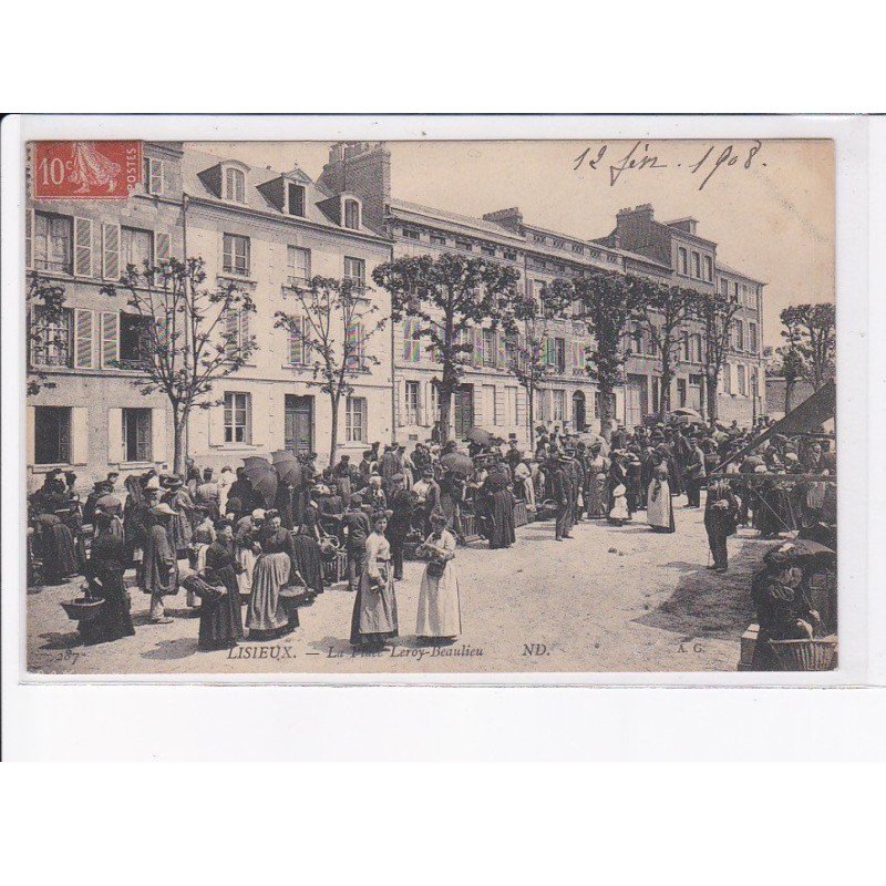 LISIEUX: la place leroy-beaulieu - très bon état