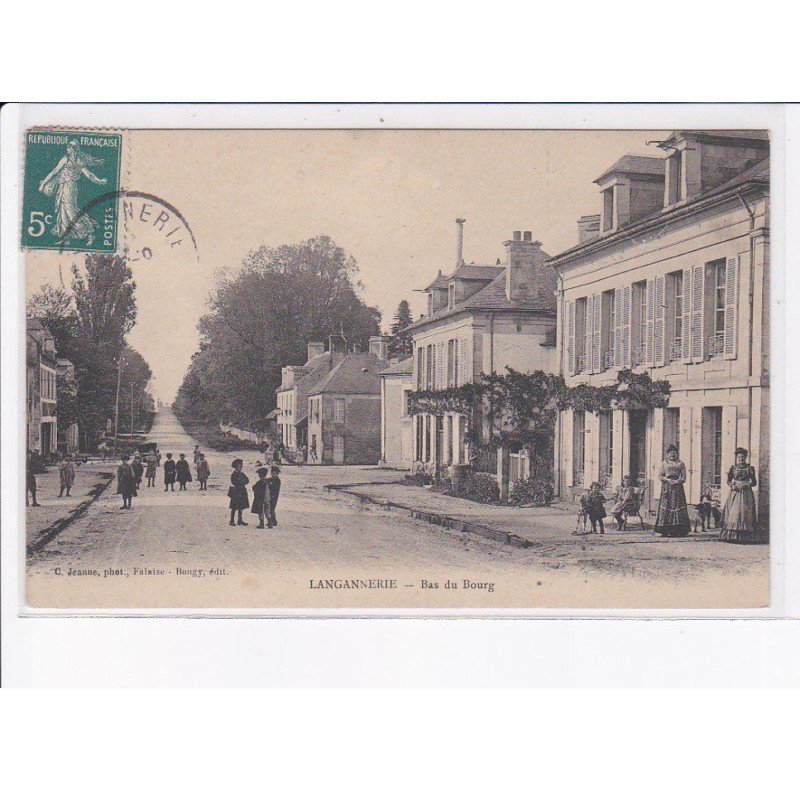 LANGANNERIE: bas du bourg - très bon état