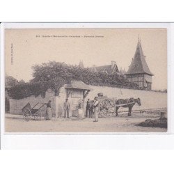 BRECHE D'HERMANVILLE: fontaine gravier - très bon état