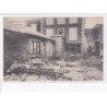 GRANDCAMP-les-BAINS: cyclone et raz de marée 1909 28 octobre, maison défoncée et traversée - très bon état