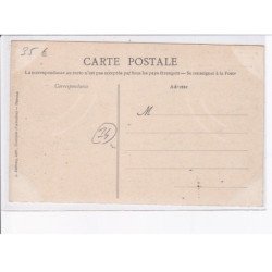 GRANDCAMP-les-BAINS: cyclone et raz de marée 1909 28 octobre, maison défoncée et traversée - très bon état