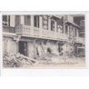 GRANDCAMP-les-BAINS: le cyclone 28 octobre 1909, les débris de la tempête à la villa - très bon état