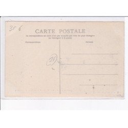 GRANDCAMP-les-BAINS: le cyclone 28 octobre 1909, les débris de la tempête à la villa - très bon état