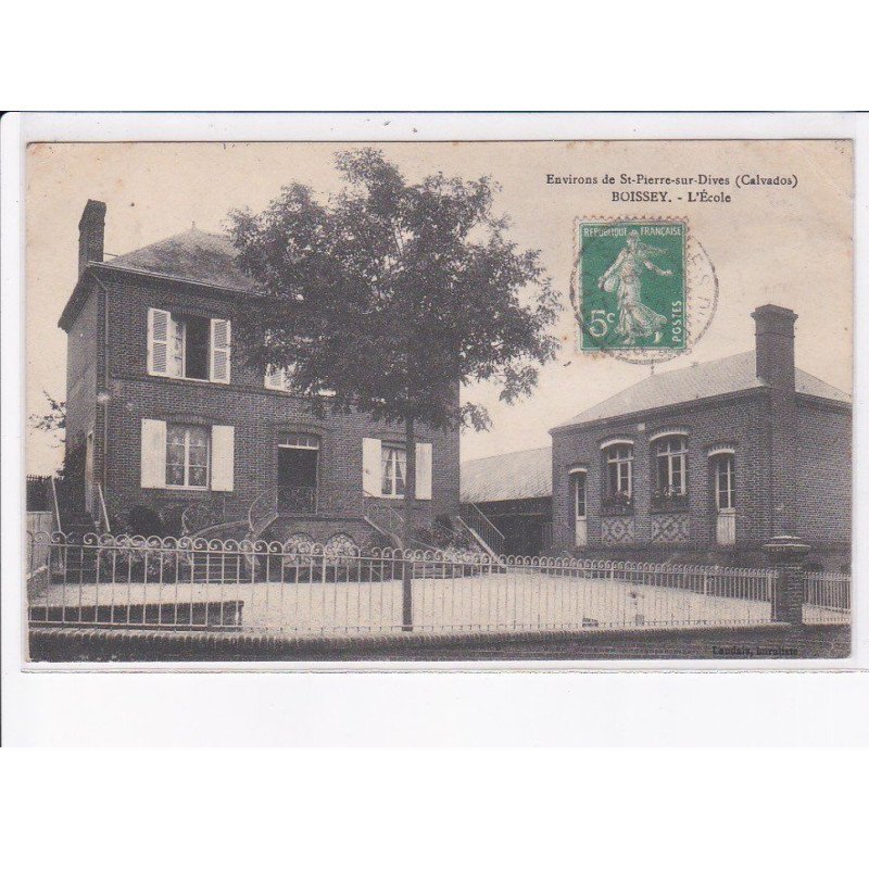 BOISSEY: l'école - état