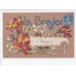 ISIGNY: un bonjour - très bon état