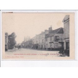 CREVECOEUR-en-AUGE: le carrefour, route de lisieux - très bon état