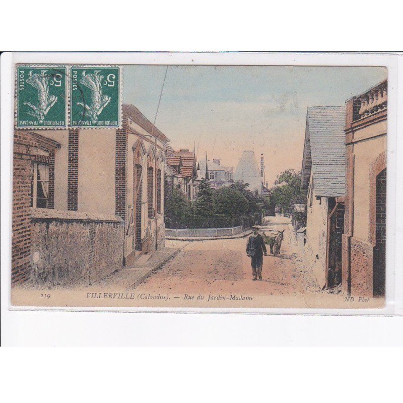 VILLERVILLE: rue du jardin-madame - très bon état