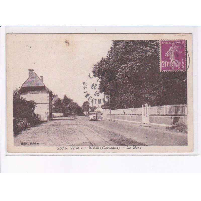 VER-sur-MER: la gare - très bon état