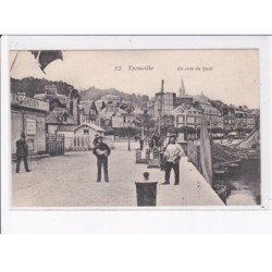 TROUVILLE: un coin du quai - très bon état