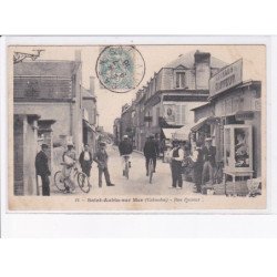 SAINT-AUBIN-sur-MER: rue pasteur, salon de coiffure - très bon état